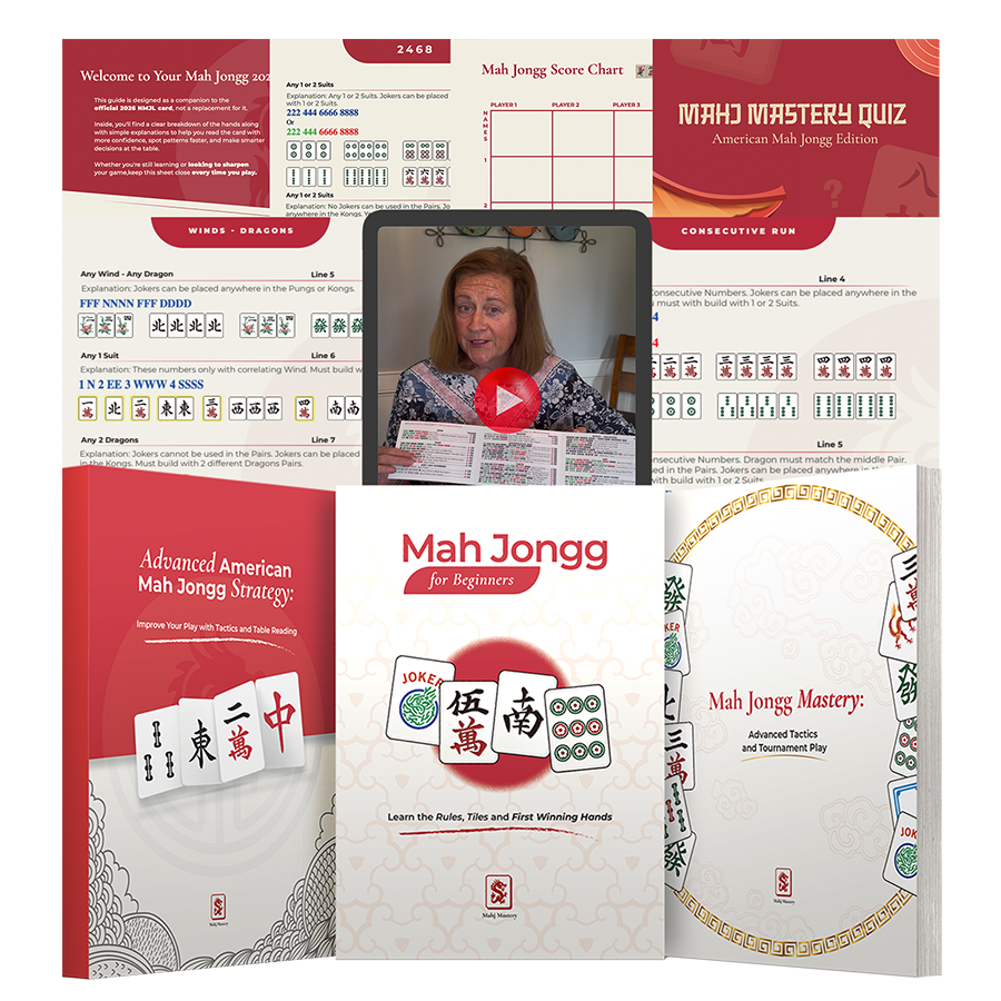 American Mah Jongg Mastery Bundle 2026/2027