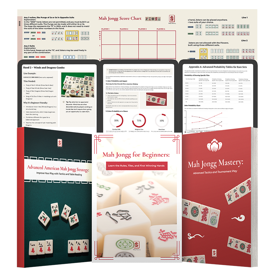 American Mah Jongg Mastery Bundle 2025/2026