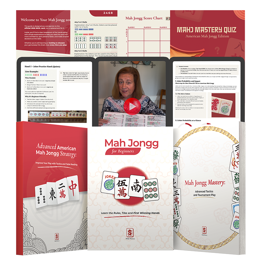 American Mah Jongg Mastery Bundle 2026/2027