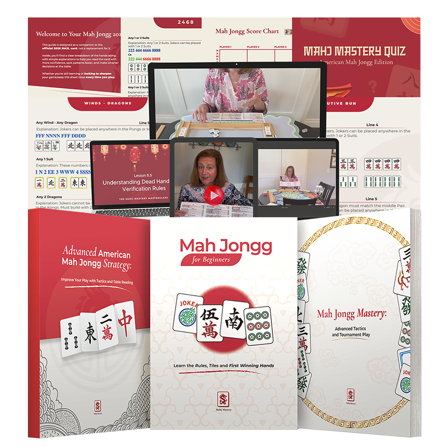 American Mah Jongg Mastery Bundle 2026/2027