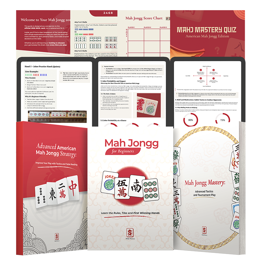 American Mah Jongg Mastery Bundle 2026/2027