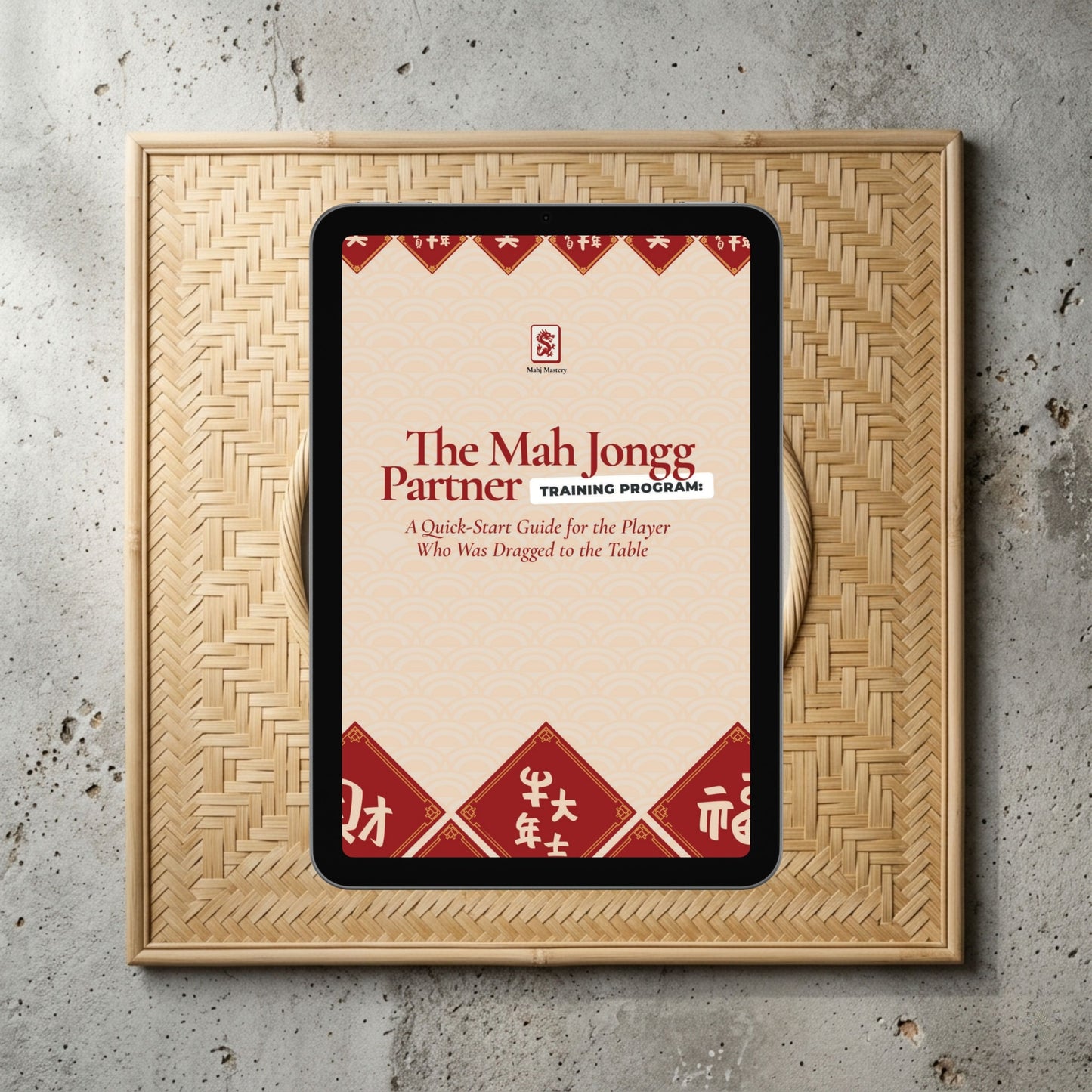 The Mah Jongg Partner Training Program